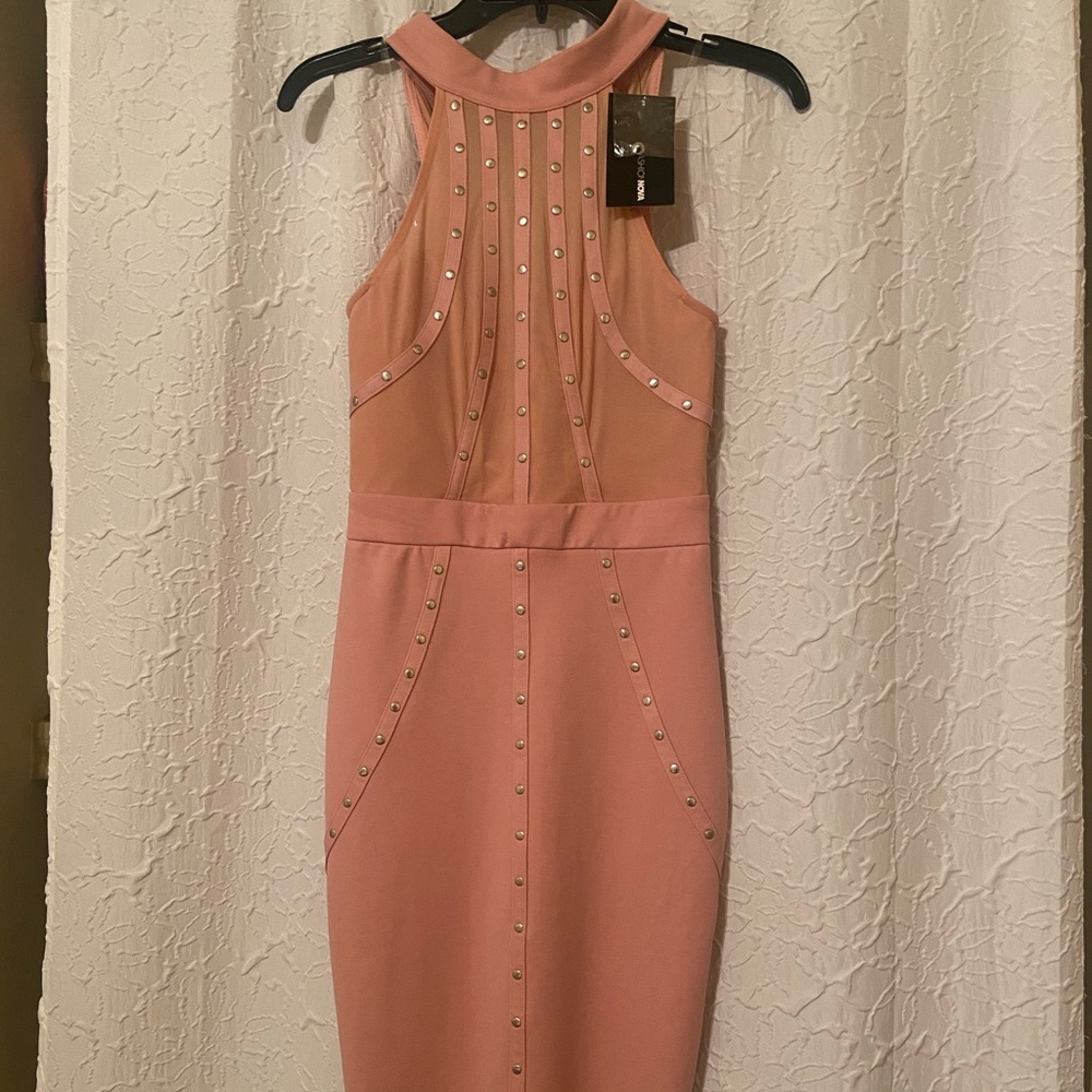 Fashion nova pink dress